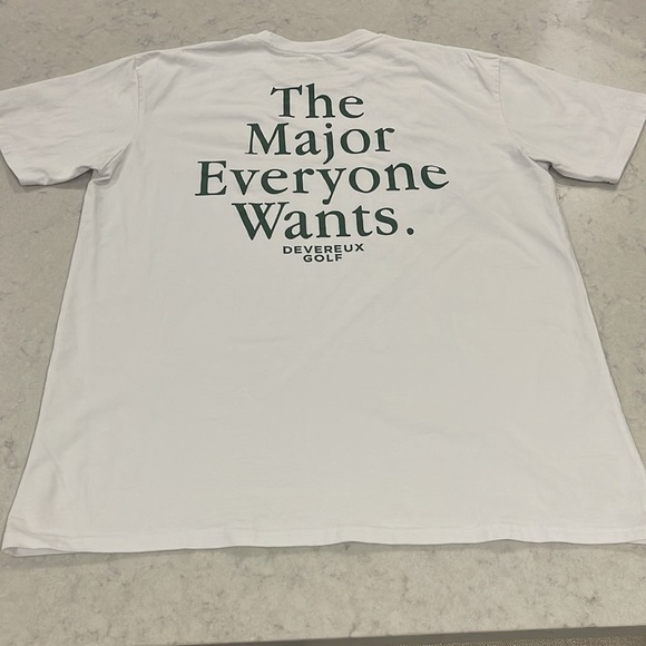 Devereux golf "Augusta" Masters tshirt size Large in EUC - Picture 6 of 8